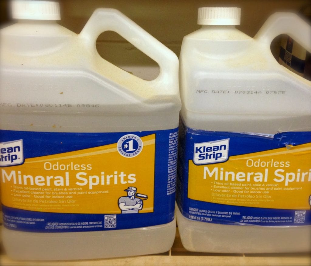 How To: Get Free Mineral Spirits | The Craftsman Blog
