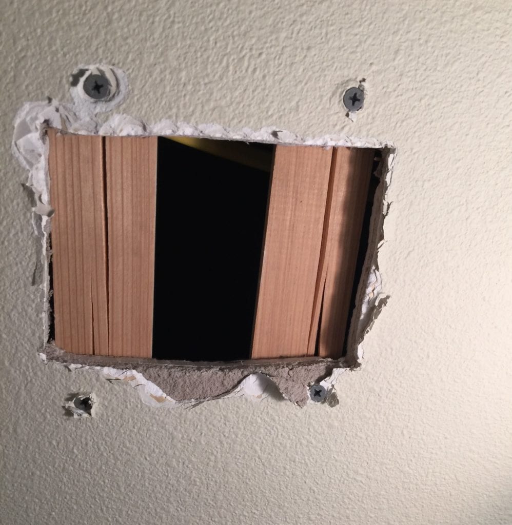 How To Patch A Hole In Plasterboard