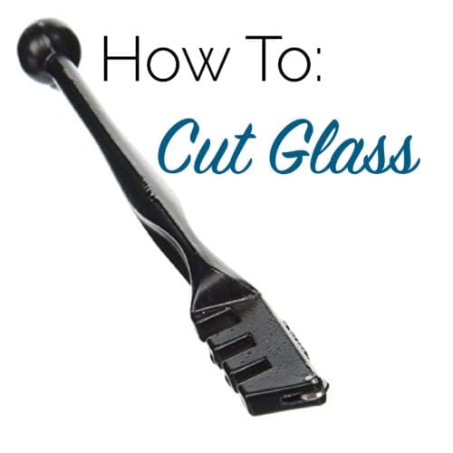 how to cut glass