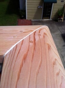 Plugged Fasteners Cedar Porch Railing