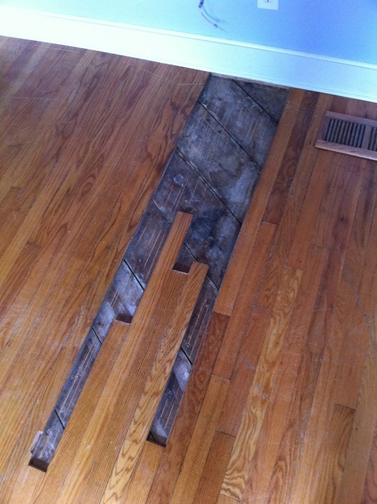 How To Repair Hardwood Floors The, How To Replace A Damaged Piece Of Hardwood Flooring