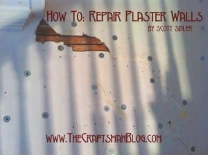 How to repair plaster walls