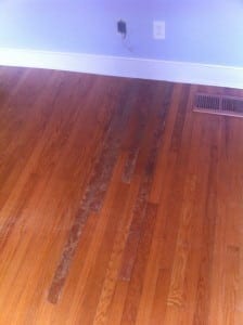 Wood floor board replacement