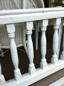 Balusters in a balustrade