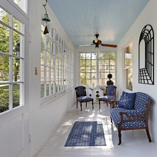 Ask the Craftsman: Why are Porch Ceilings Blue?