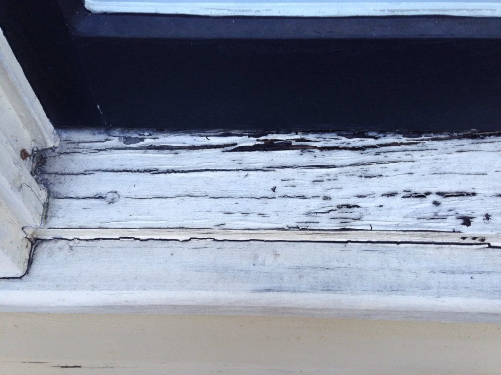 How To Repair Weathered Window Sills, How To Make A Window Frame Look Distressed