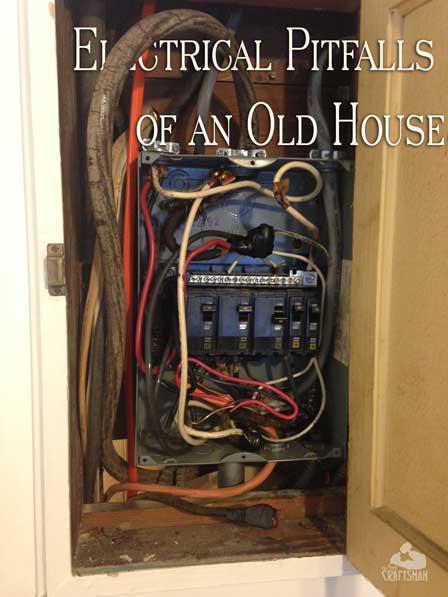 Old electrical deals wiring