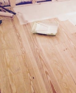 how to paint wood floors