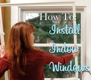 how to install indow windows