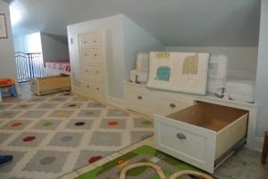 drawers and beds