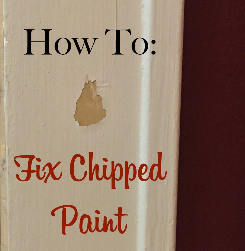 How To: Fix Chipped Paint  The Craftsman Blog