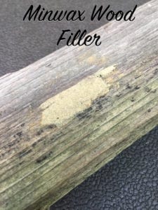 Minwax Wood Filler Year 2
