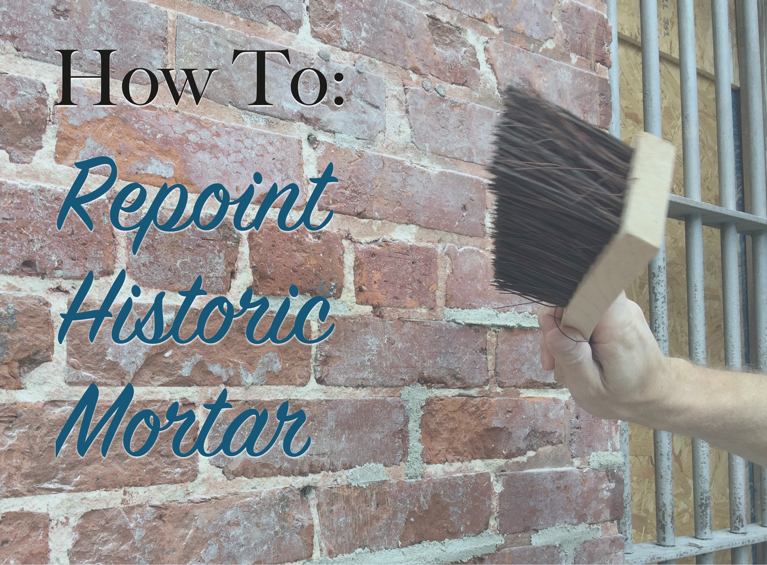 How To Repoint Historic Mortar The Craftsman Blog