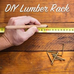 diy lumber rack plans