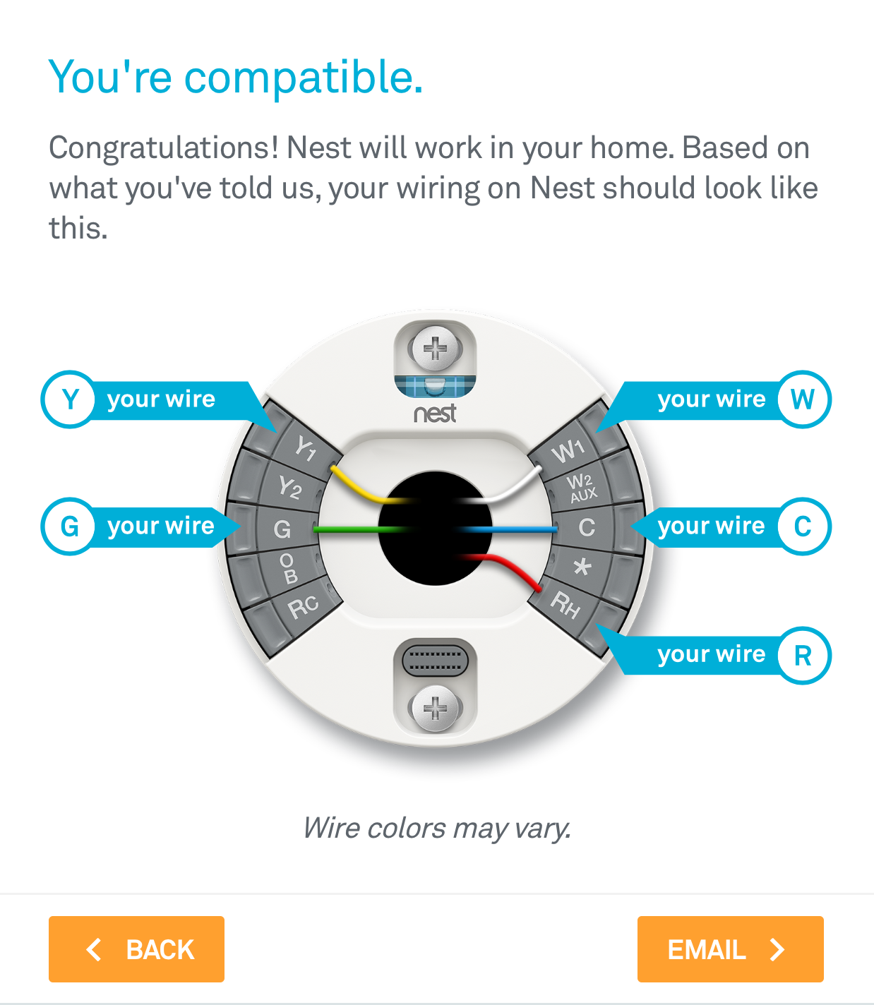 Nest Thermostat Wiring