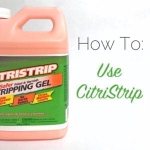 how to use citristrip