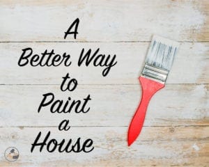 paint brush on table