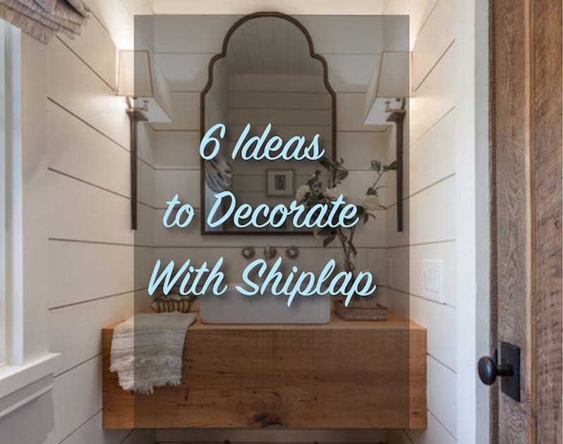 6 Ideas To Decorate With Shiplap The Craftsman Blog   Shiplap Fb  