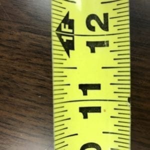 tape measure markings