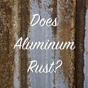does aluminum rust