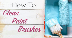 Clean Paint Brushes