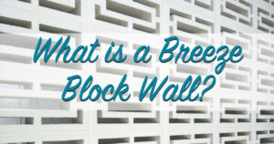 breeze block wall