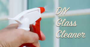 diy glass cleaner