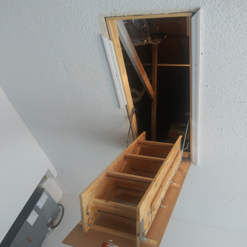 attic stairs installation