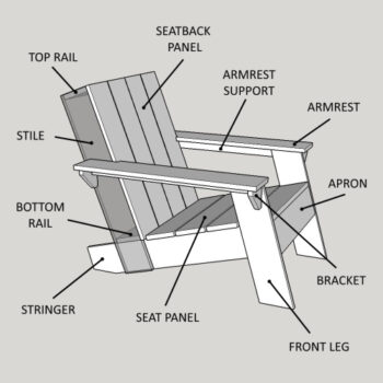 DIY Adirondack Chair - The Craftsman Blog