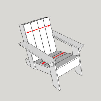 DIY Adirondack Chair - The Craftsman Blog