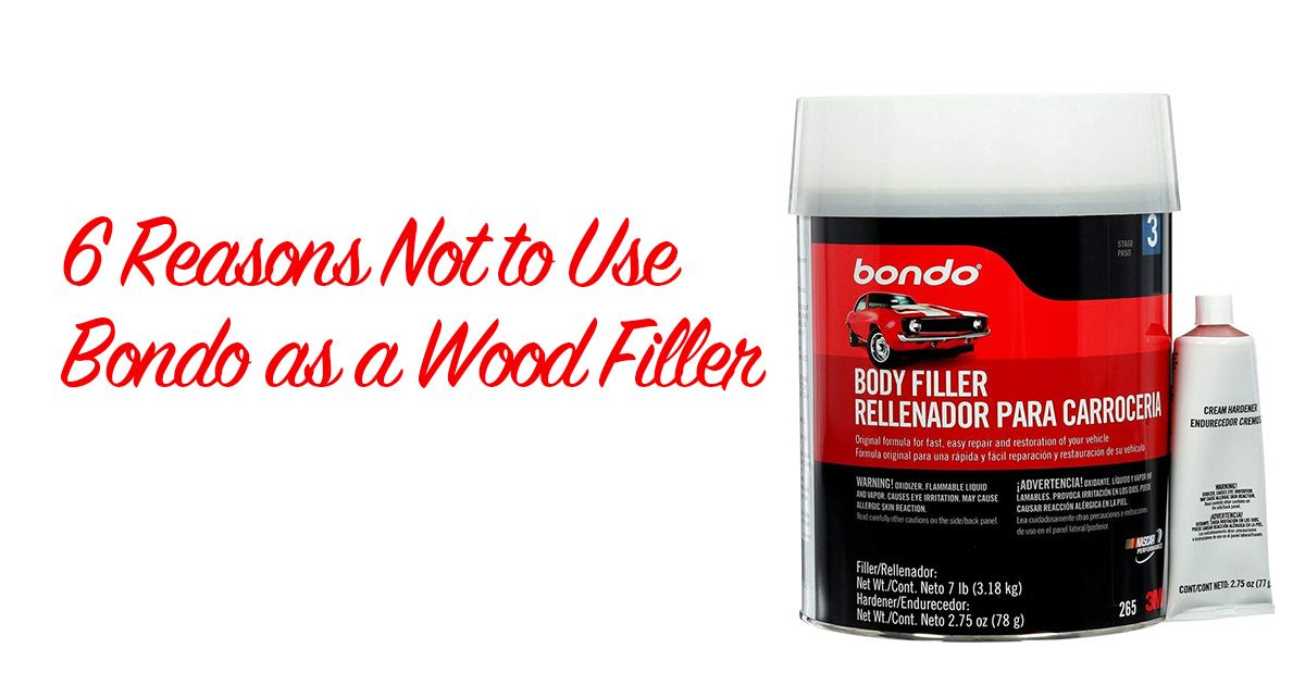 bondo wood filler 1 gallon