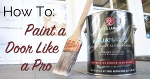 how to paint a door like a pro fb
