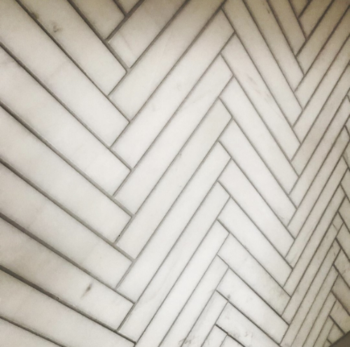 Herringbone tile design