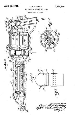 history of heat guns