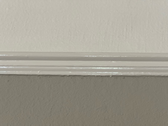 vintage picture rail