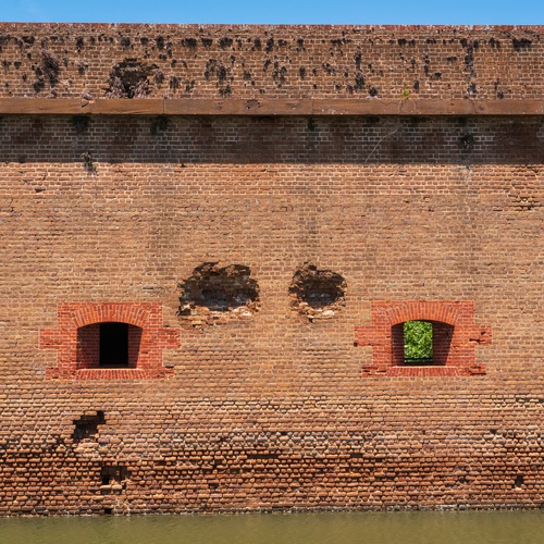 savannah grey brick at fort pulaski